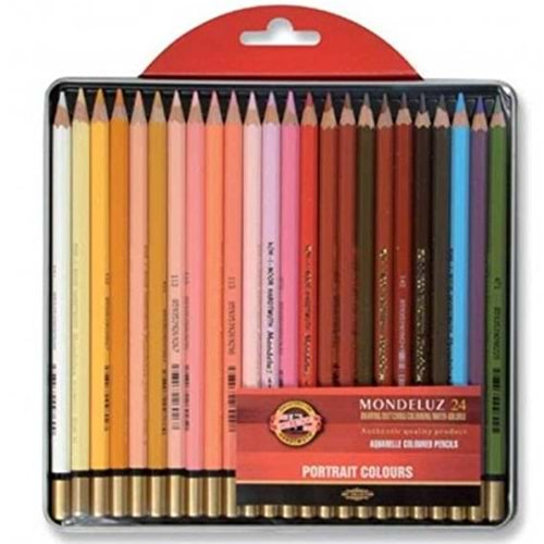 Koh-I Noor Set Aquarel Pencils 3724 24 Portraıt