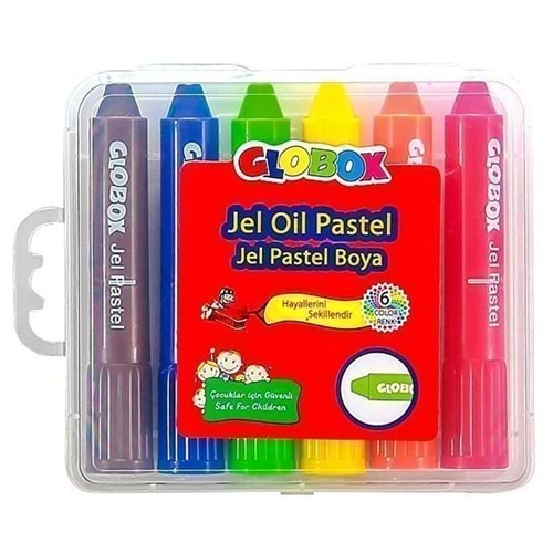 Globox Pastel Boya Jel 6 Lı 1528