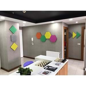 Panda Eva Pano Altıgen 46x40 Pembe