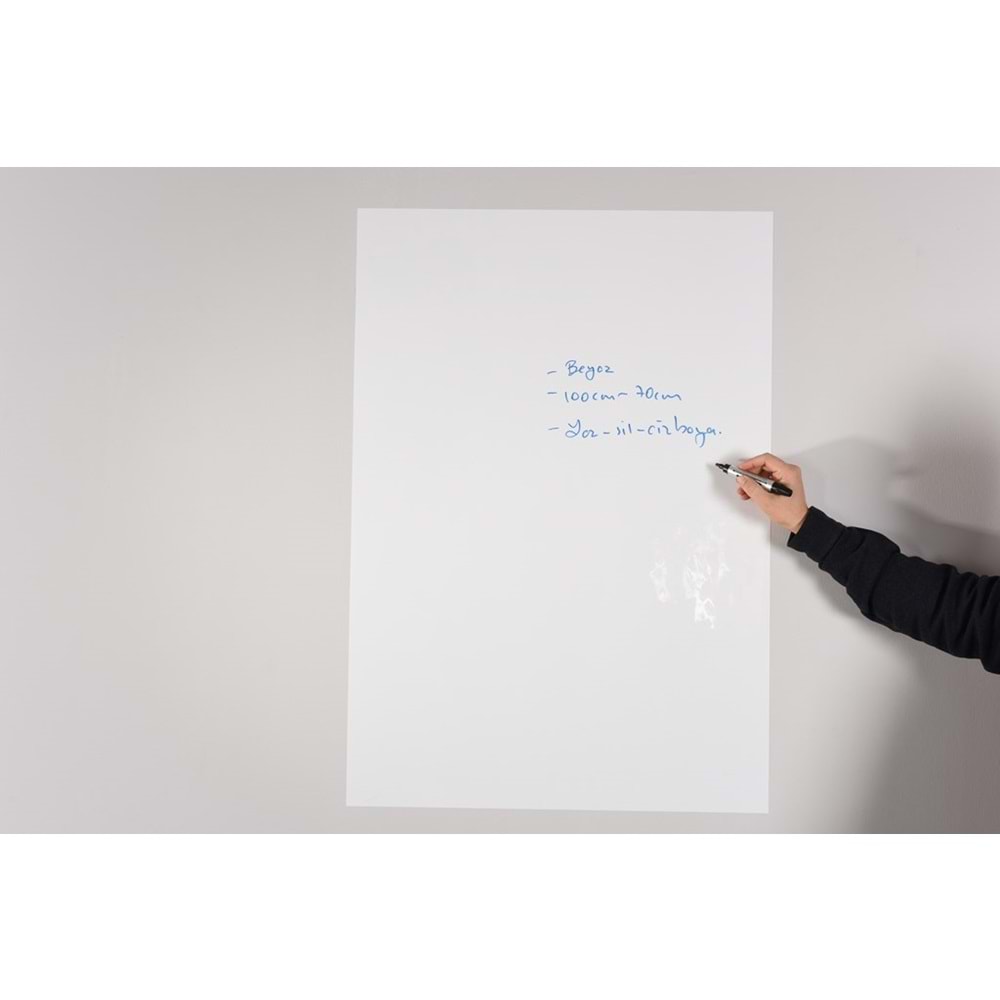 Panda Sade Beyaz Şeffaf 2 Li Kağıt Tahta 150x100 Cm PAN747