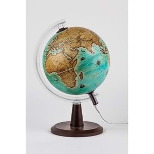 Gürbüz Küre Modern Antik Işıklı 26 CM