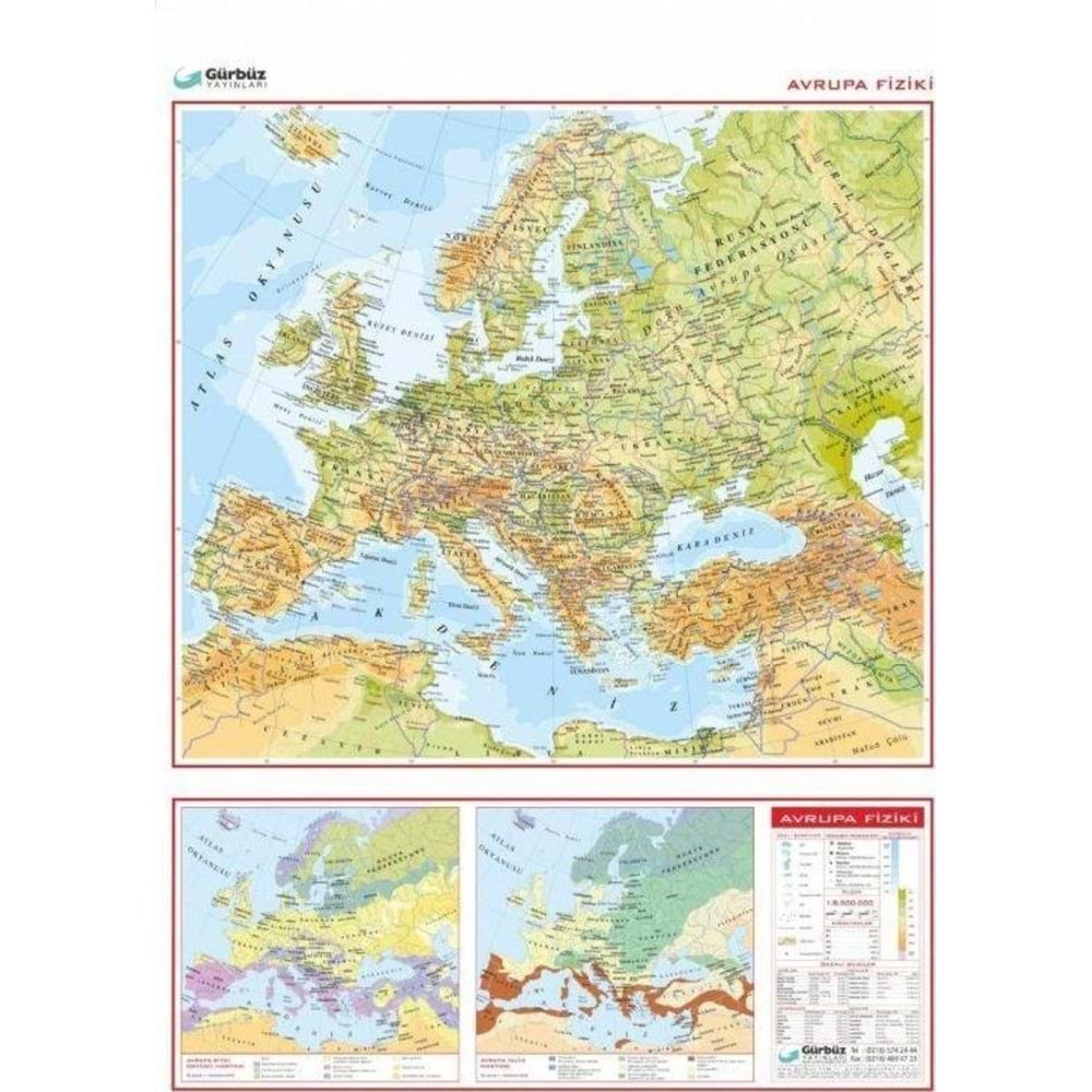 Gürbüz Avrupa Fiziki 70x100 22033