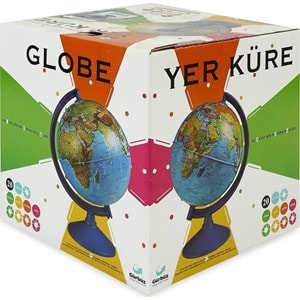 Gürbüz Modern Küre Fiziki Işıklı 20 CM 48201