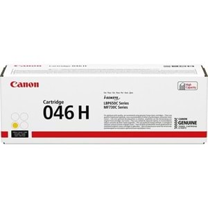 Canon CRG-046H Y Yellow Sarı Yüksek Kapasite Toner MF653-732-734-735