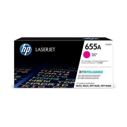 HP 655A Magenta Kırmızı 10.500 Sayfa Toner CF453A