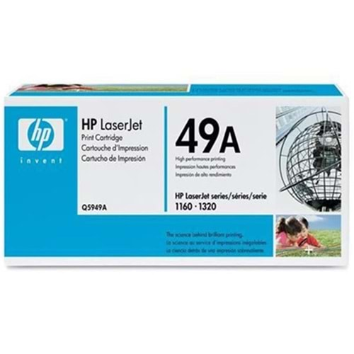 HP 49A Black Siyah 2.500 Sayfa Toner Q5949A