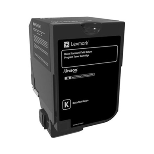 Lexmark 74C5SK0 7.000 Sayfa Black Siyah Toner CS720-725 CX725