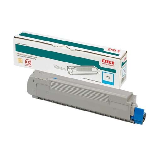 OKI 47095703 TONER MAVİ C824 - C834 - C844 - 5000 SAYFA