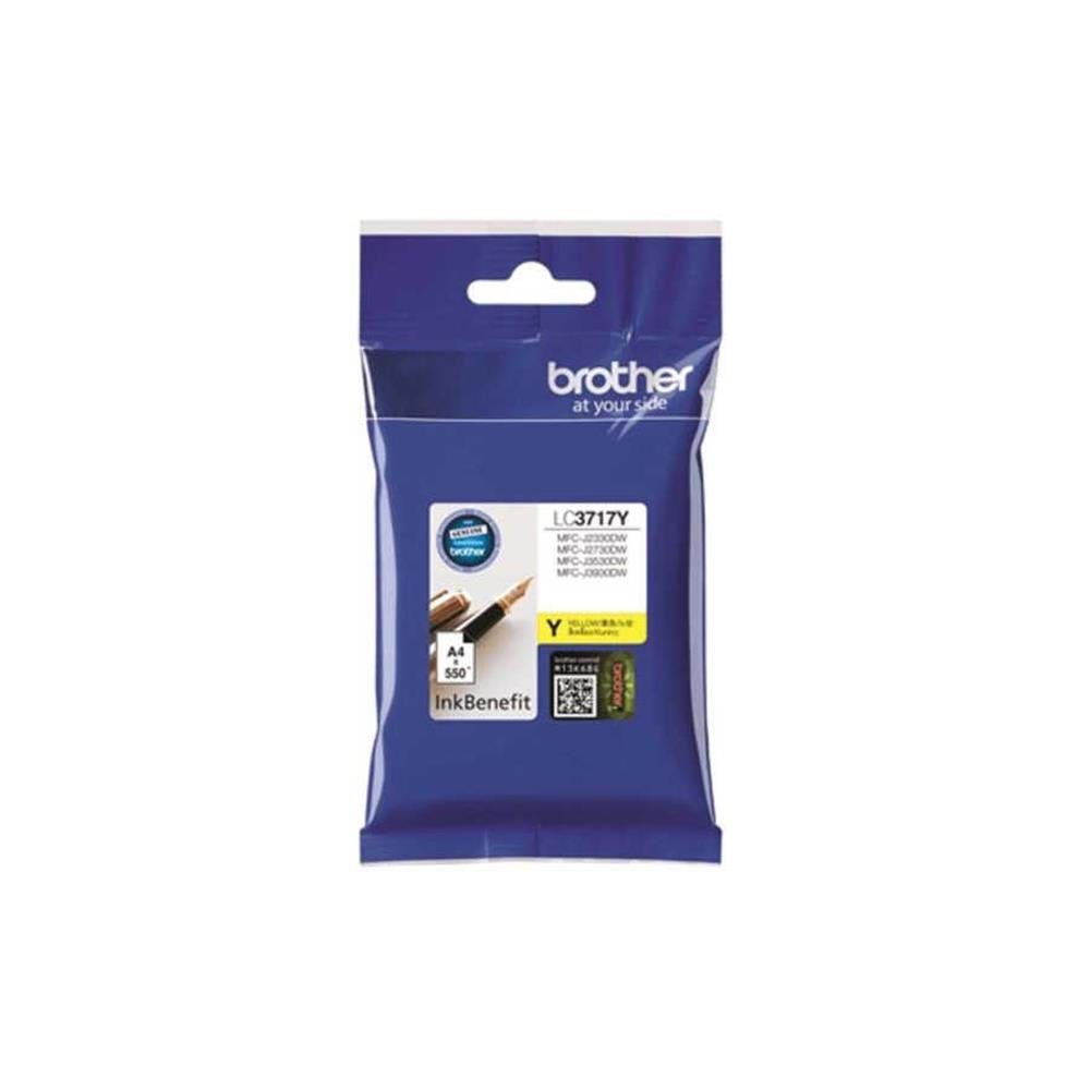 Brother LC3717Y Yellow Sarı 550 Sayfa Kartuş MFC-J3930DW