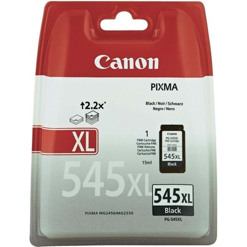 Canon PG-545XL Black Siyah Mürekkep Kartuş MG2450-2455-2550