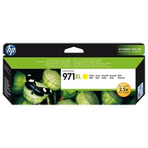 HP 971XL Yellow Sarı 6.600 Sayfa Kartuş CN628A