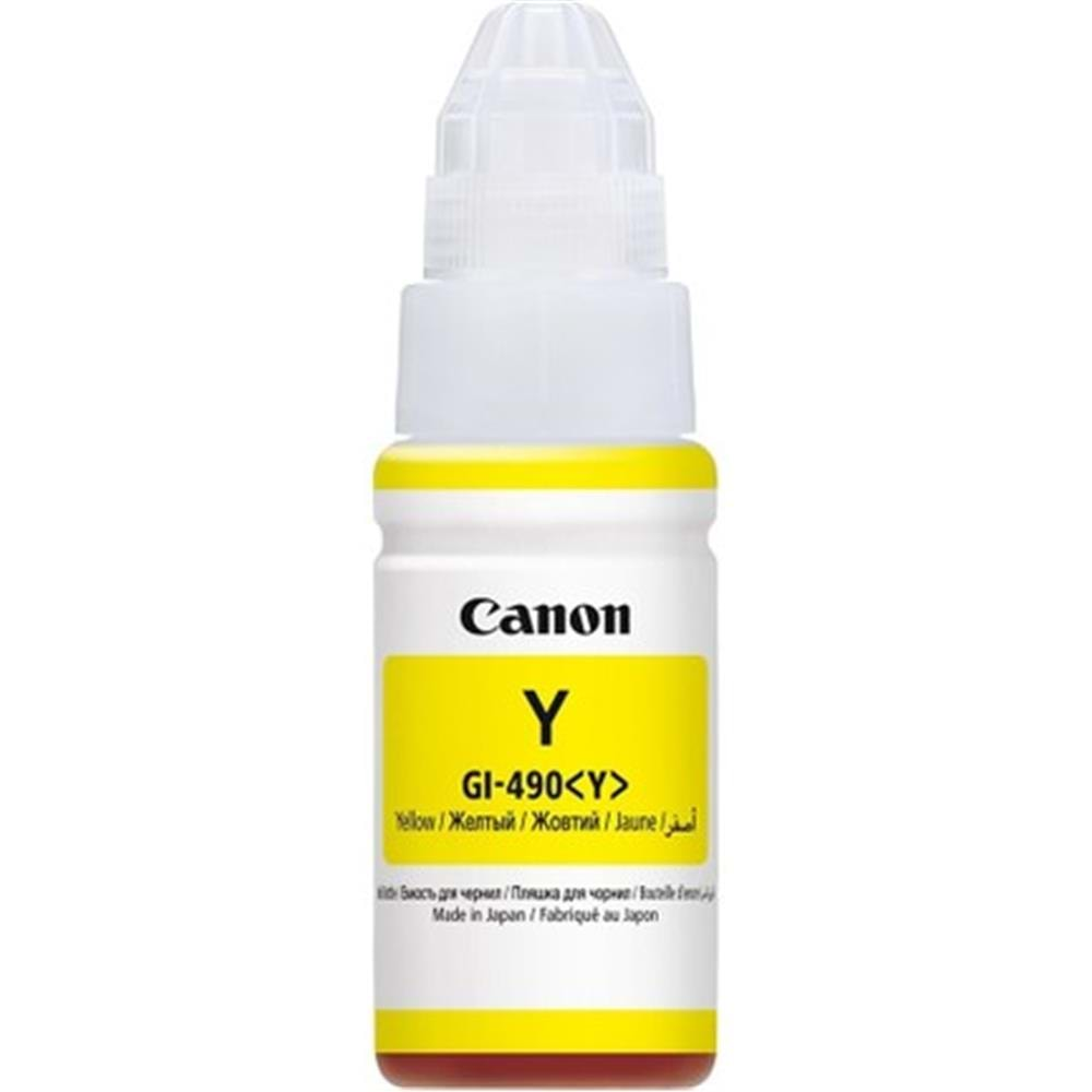 Canon GI-490Y Yellow Sarı Şişe Mürekkep G1411-2411-3411-4411