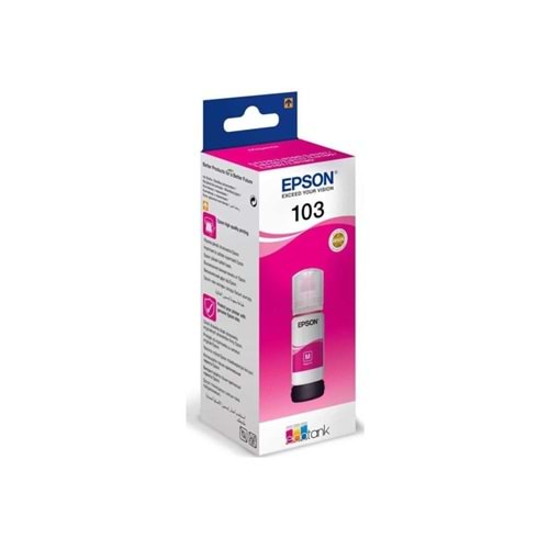 Epson 103 Magenta Kırmızı Şişe Mürekkep T00S34A L1210-3210-3250-5290