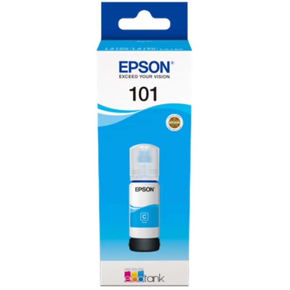 Epson 101 Cyan Mavi Şişe Mürekkep T03V24A L4150-4160-6160-6170-6190