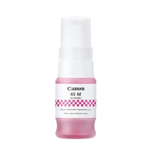 Canon GI-45M Magenta Kırmızı Şişe Mürekkep