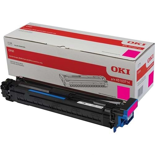 Oki C911-931 40bin Sayfa Magenta Kırmızı Drum 45103714