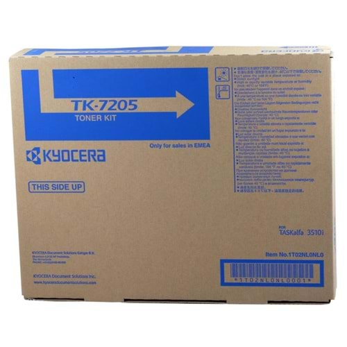 Kyocera TK-7205 Orjinal Fotokopi Toneri Taskalfa 3510i-3511i 35.000 Sayfa