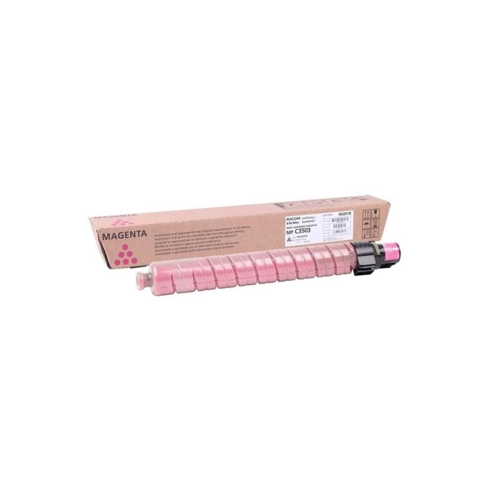 Ricoh MP C3503 Magenta Kırmızı Orjinal Fotokopi Toneri MP C3003-3004 18.000 Sayfa