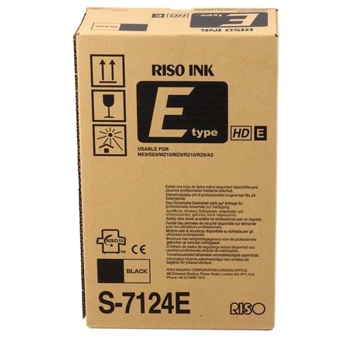 Riso S-8134- 6870 -7124 RZ 970-6870 SF-9390 Orjinal Mürekkep E type HD Z type