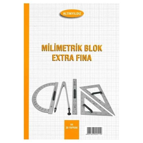 Altınyıldız Milimetrik Turuncu A4