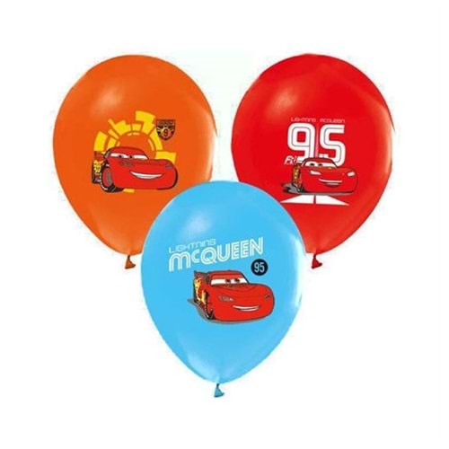 Balonevi Balon 4+1 Cars 3 Baskılı 12