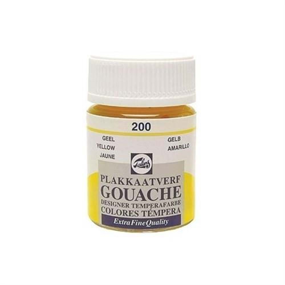 Talens Guaj Boya 16 ML Sarı (Sarı) 200 (1 Adet)
