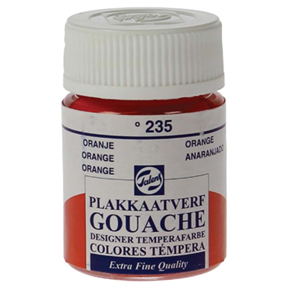 Talens Guaj Boya 16 ML Orange (Turuncu) 235 (1 Adet)