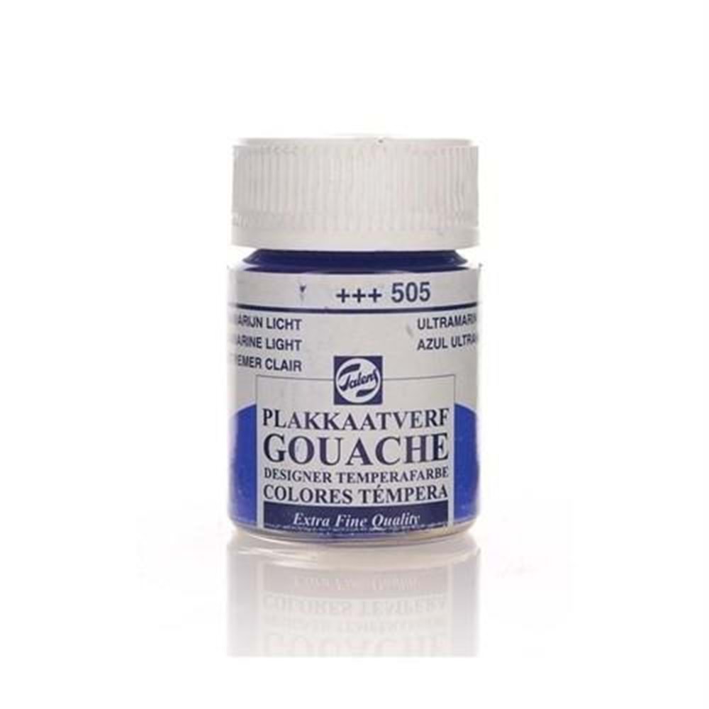 Talens Guaj Boya 16 ML Ultramarine Light (Ultramarine Işık) 505 (1 Adet)