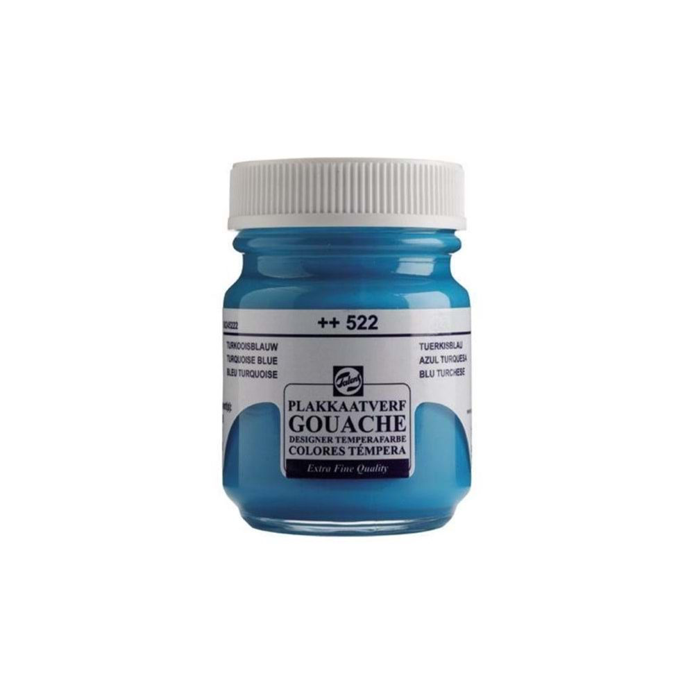 Talens Guaj Boya 16 ML Turquoise Blue (Turkuaz Mavisi) 522