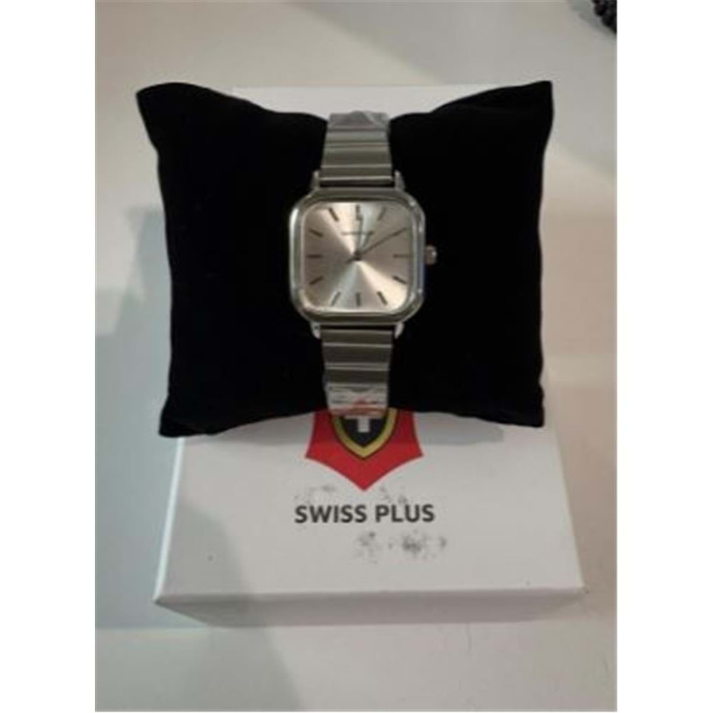 Swiss Plus Woman Watch Model-5 ST6233AF Silver(Kol Saati)