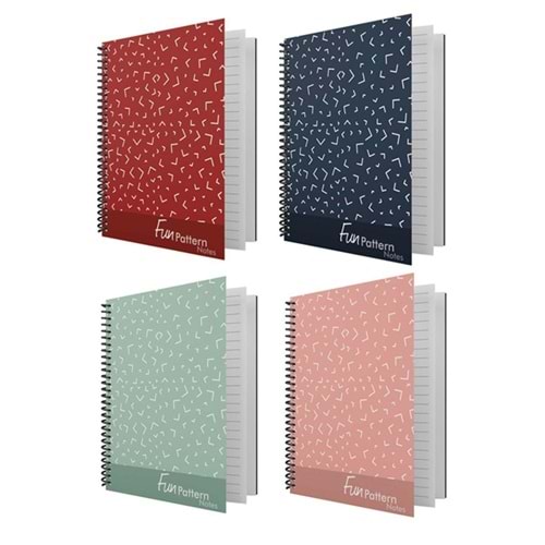 Dilman Defter Fun Serisi 16x22 100 Yp Çizgili 6412