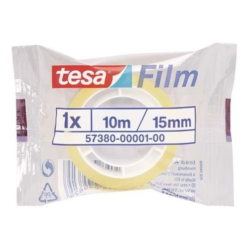 Tesa Film Standart Şeffaf 10x15 57380-00001-00