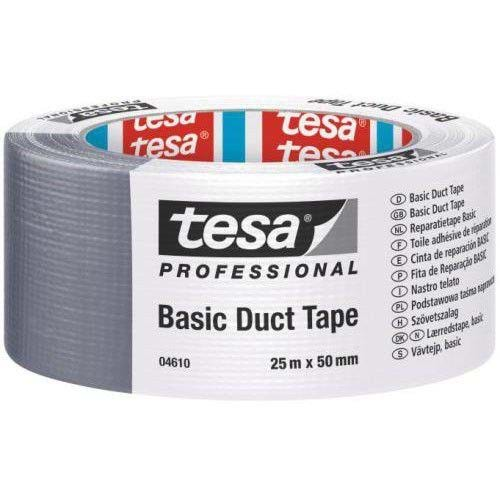 Tesa Tamir Bandı Basic Duck Siyah 50x50 04610-00004-00