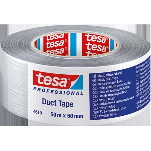 Tesa Tamir Bandı Basic Duck Gri 50x50 04610-00000-00