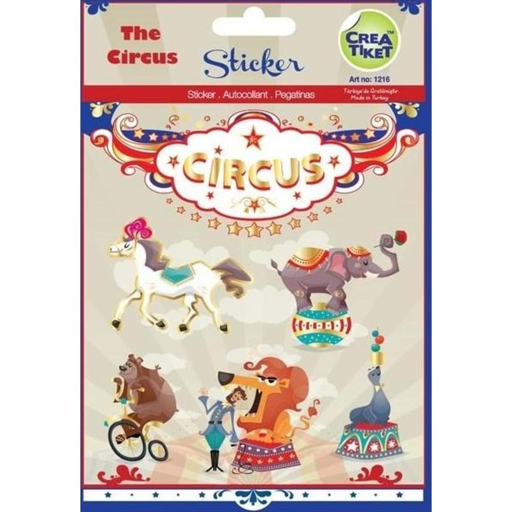 Ceraworld Şeffaf-Efektli Çıkartma Sirk