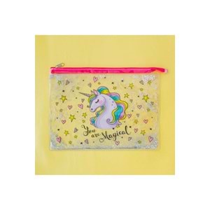 Vuki Fermuarlı Şeffaf Dosya Sulu A5 6/S VK-0072