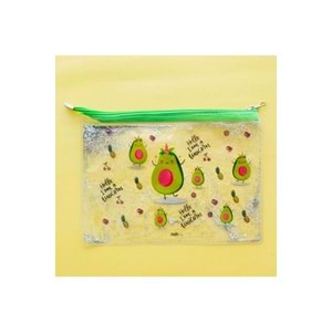 Vuki Fermuarlı Şeffaf Dosya Sulu A5 6/S VK-0072