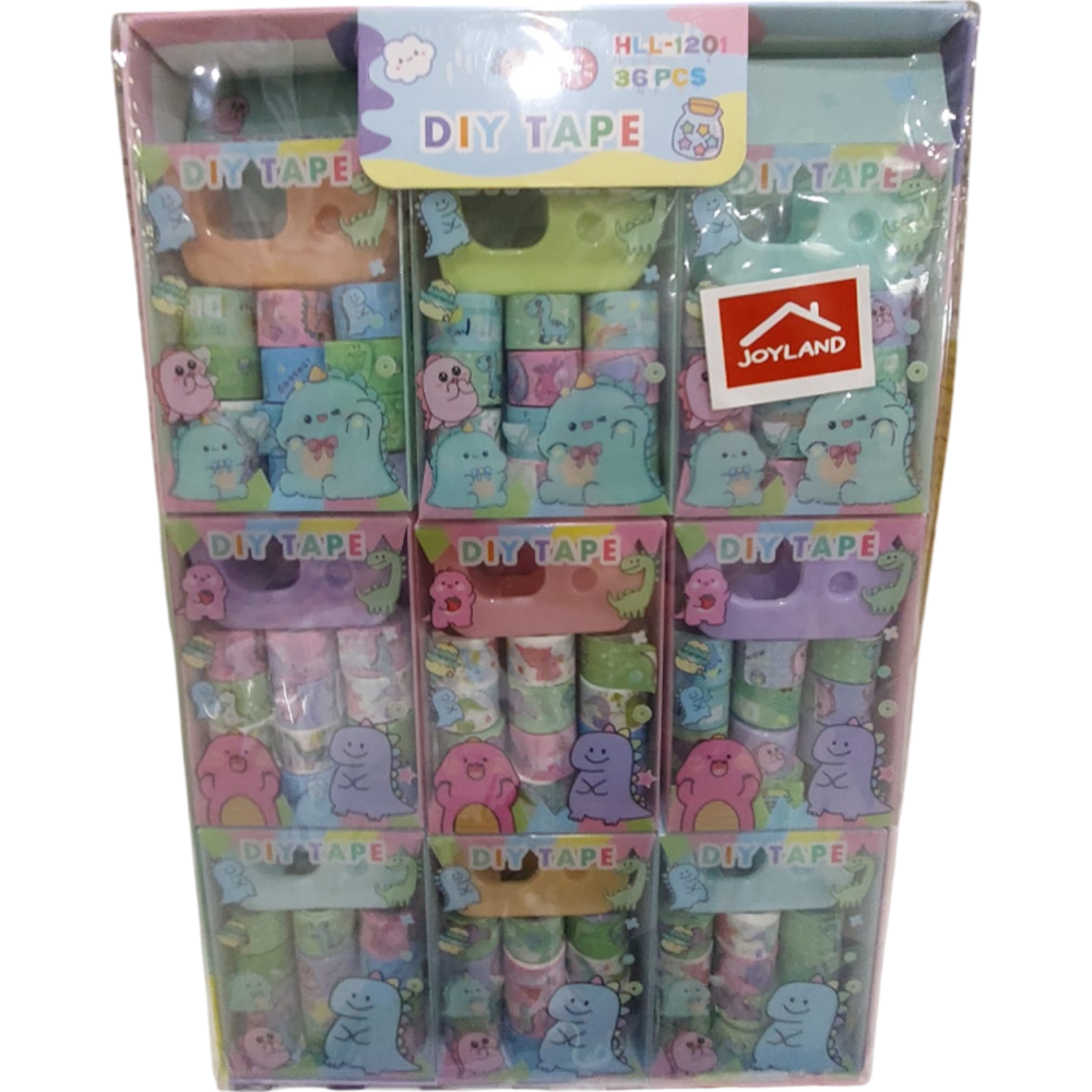 Joyz Desenli Dıy Bant Seti Dinazor 4/S Jy-0017-03