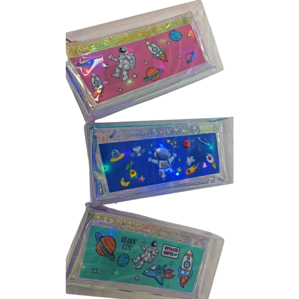 Joyz Işıklı Desenli Kalem Kutu Astronot 3/S Jy-0029-02