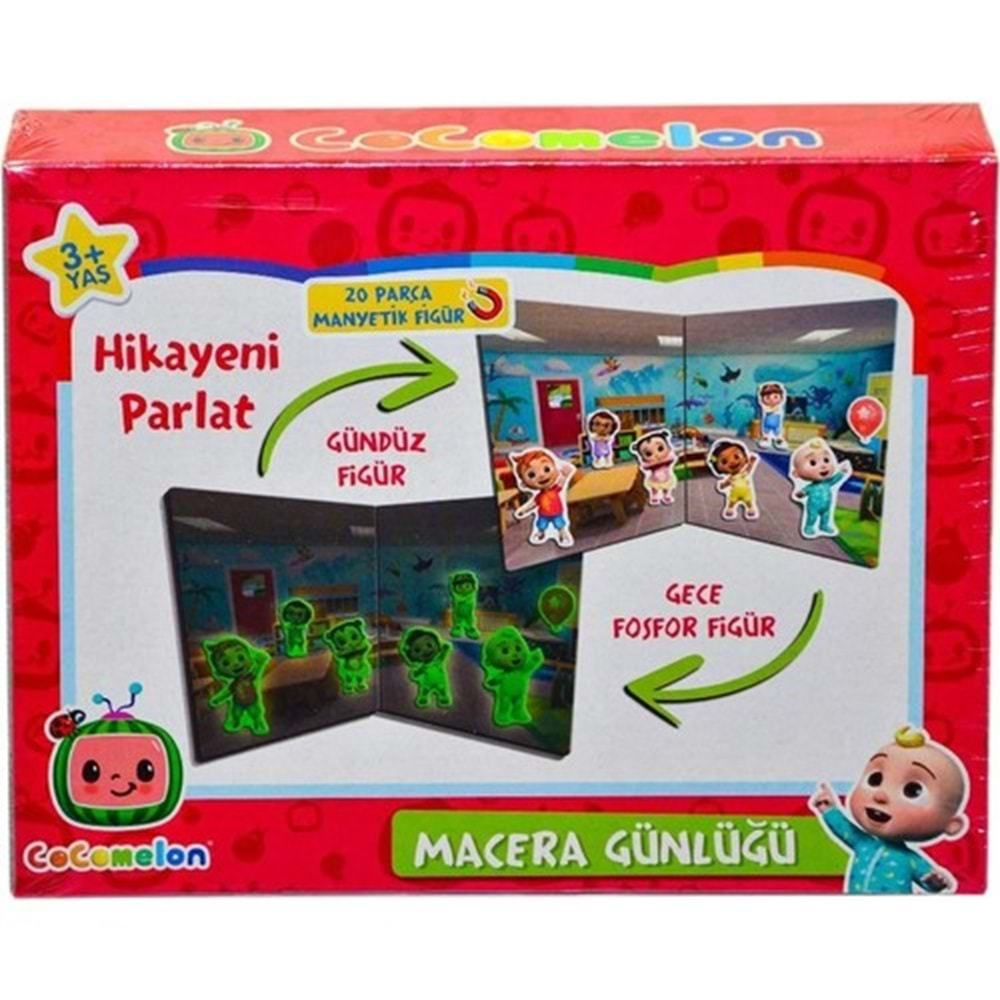 Cocomelon Manyetik Fosforlu Hikaye Oluşturma CO7820