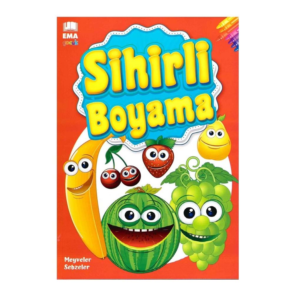 Ema Sihirli Boyama 4 Kitap