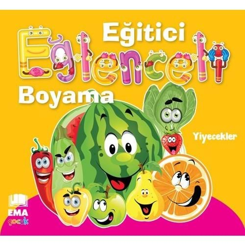 Ema Eğitici Eğl.Boyama-Yiyecekler