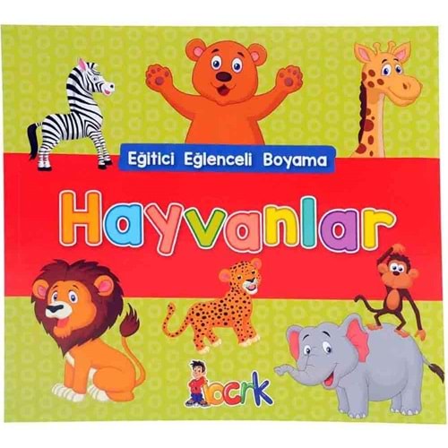 Ema Eğitici Eğlenceli Boyama Hayvanlar Bıcırık