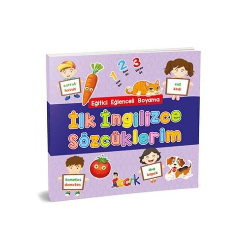 Ema Eğitici Eğlenceli Boyama_ilk İngilizce Sözcüklerim