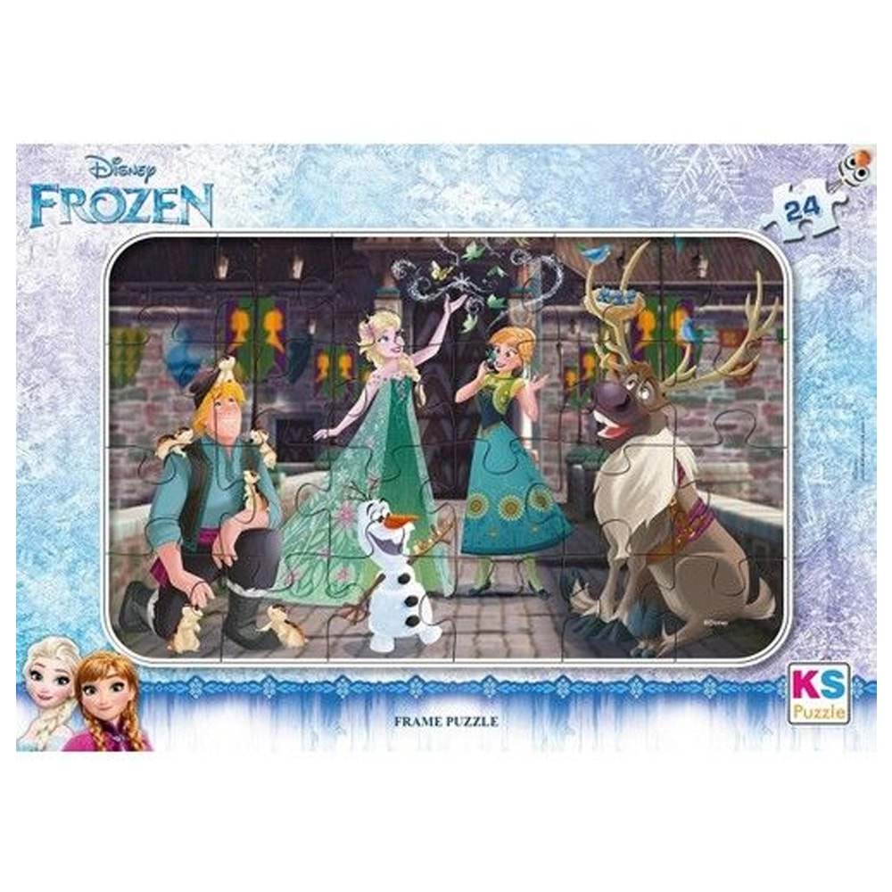 Ks Games Puzzle 24 Parça Princess Frame PR.704
