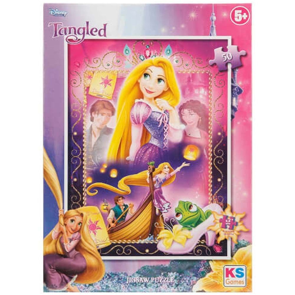 Ks Games Puzzle 50 Parça Tangled TG 709