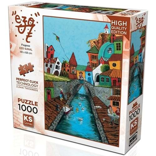 Ks Games Puzzle 1000 Fogoso 20730