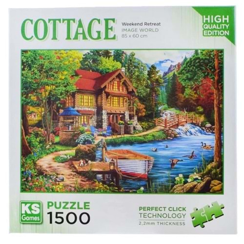 Ks Games Puzzle 1500 Parça Weekend Retreat 22041