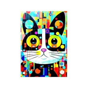 Ks Games Puzzle 300 Abstract Cat 19262