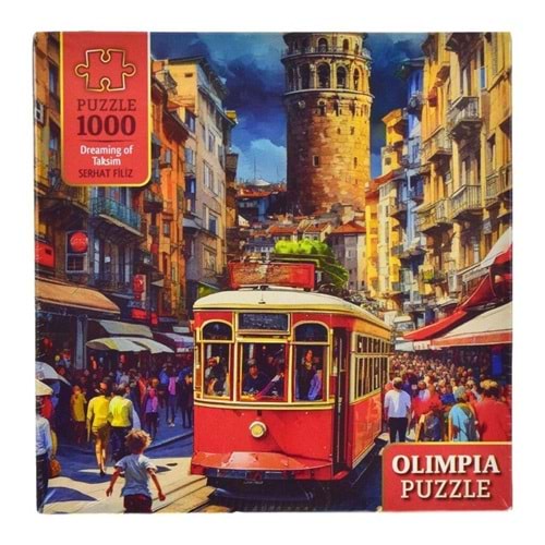 Olimpia Puzzle 1000 Dreaming Of Taksim 15004